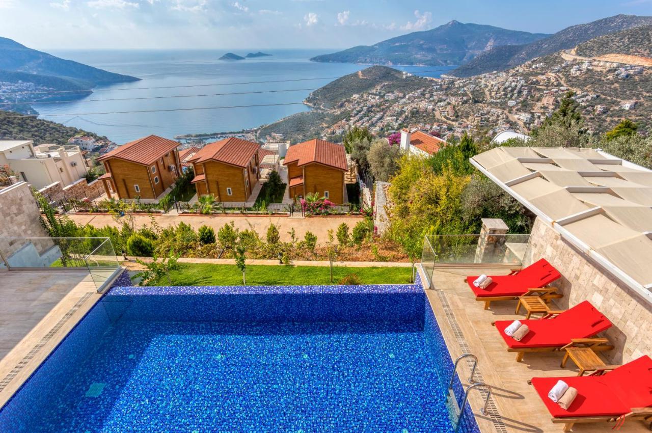 Villa Lucida - Kalkan Hills - Exclusive Villas With Private Pool And Majestic Sea Views Exterior foto
